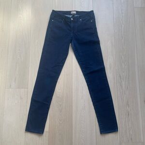 🤗 Paige Women's Dark Blue Jeans Size 30 💙
